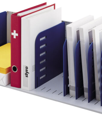 styro archiefsysteem-basiseenheid styrorac, blauw/grijs