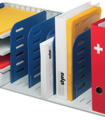 styro archiefsysteem-basiseenheid styrorac, blauw/grijs