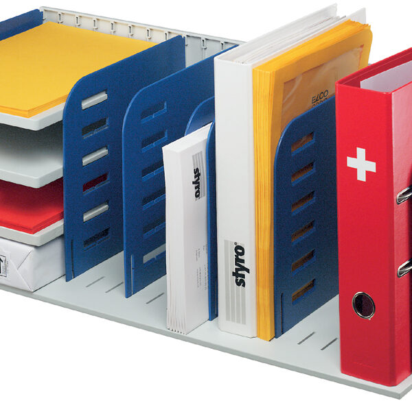 styro archiefsysteem-basiseenheid styrorac, blauw/grijs