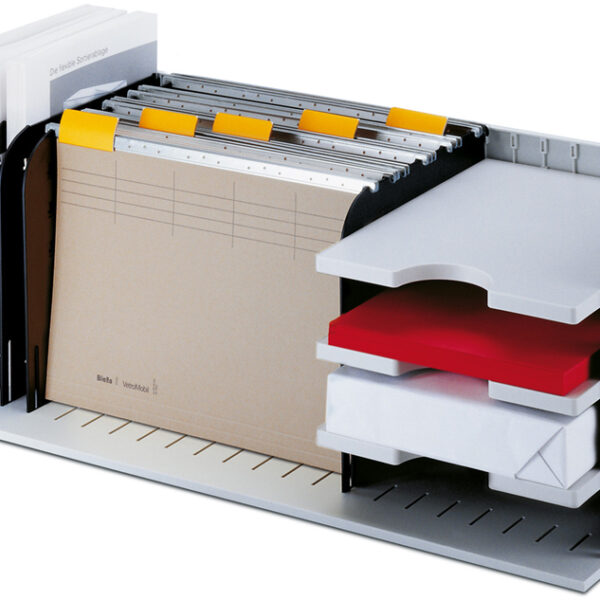 styro archiefsysteem-basiseenheid styrorac, zwart/grijs