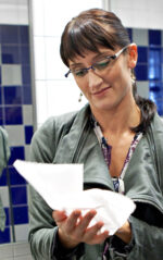 TORK Matic rol handdoekpapier, 2-laags, wit/grijs, 150 m