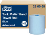 TORK Matic rol handdoekpapier, 2-laags, blauw, 150 m