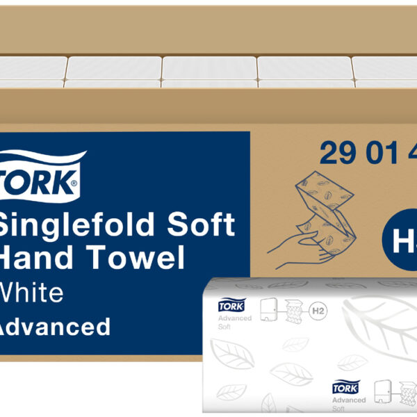 Tork Zakhandoeken, wit, Z-vouw