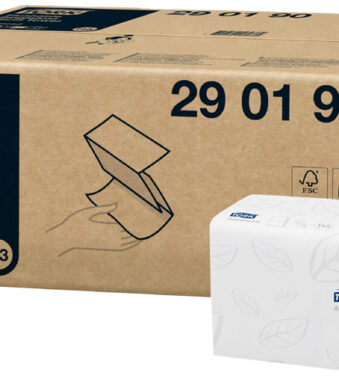 Tork Handdoekenpapier, 230 x 230 mm, wit, Z-vouw