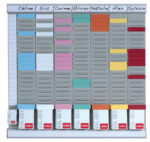 nobo weekplanner, maat: (B)480 x (H)480 mm