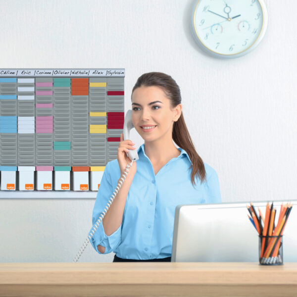 nobo weekplanner, maat: (B)480 x (H)480 mm