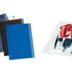 Ritszak, transparant, gekleurde assorti