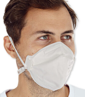 HYGOSTAR mondmasker, FFP3 NR, verticaal opvouwbaar