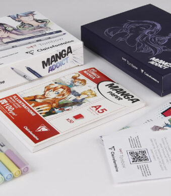 Clairefontaine Manga-set ADDICT, 6-delig