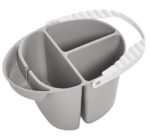 deflecto multi-functionele-verfemmer met penseelhouder, grijs