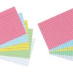 Herlitz Geïndexeerde Kaarten - A8 Formaat - Gelinieerd - Roze Kleur