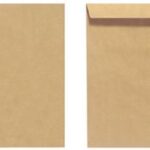 Verzendenvelop, C4-formaat, zonder venster, bruin