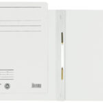 LEITZ snelhechter Rapid, DIN A4, manillakarton, wit