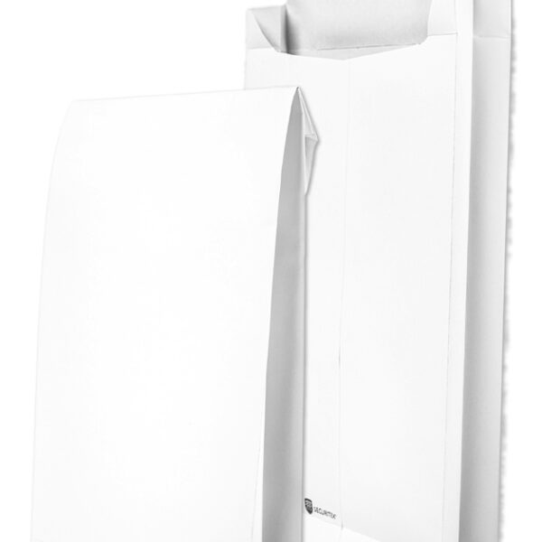 Veiligheidsverzendmap C4, ongevenesterd, wit