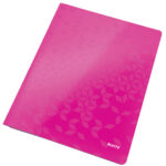 LEITZ snelhechter WOW, DIN A4, karton, paars metallic