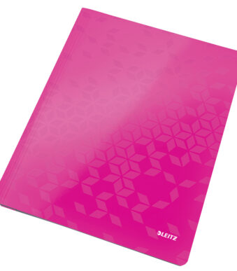 LEITZ snelhechter WOW, DIN A4, karton, paars metallic