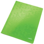 LEITZ snelhechter WOW, DIN A4, karton, groen