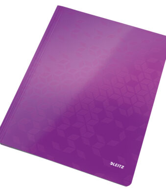 LEITZ snelhechter WOW, DIN A4, karton, violet