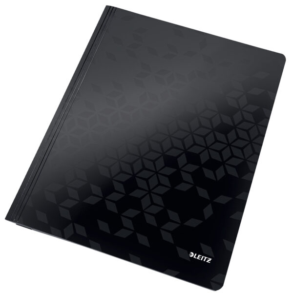 LEITZ snelhechter WOW, DIN A4, karton, zwart