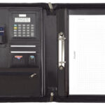 Alassio schrijfmap met ringband ´CARPO´, A4, nappa-leer, zwart