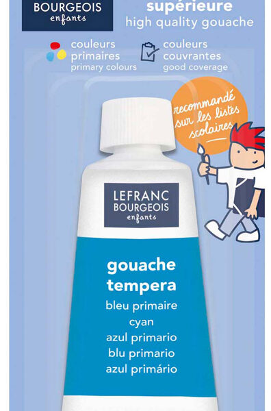 LEFRANC BOURGEOIS gouacheverf 20 ml, primairblauw