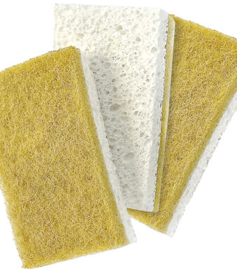 Peggy Perfect reinigingsspons 'GoGreen', 3 stuks