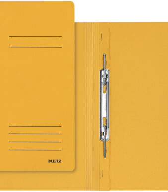 LEITZ spiraalhechter, DIN A4, karton, geel