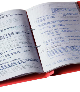 LEITZ spiraalhechter, DIN A4, karton, rood