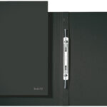 LEITZ spiraalhechter, DIN A4, karton, zwart