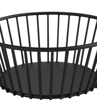 APS - Brood- en fruitschaal URBAN - Rond - 170 mm - Kleur: Zwart