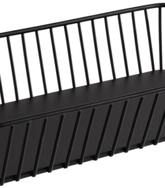 APS - Brood- en fruitschaal - 1/3 GN - Zwart