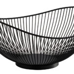 APS - Brood- en fruitschaal - Ovaal - Zwart