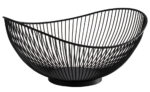 APS - Brood- en fruitschaal - Ovaal - Zwart