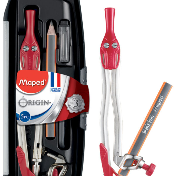 Maped passerdoos Origin, 5-delig, kleuren assorti