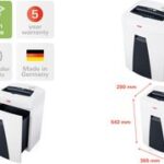 HSM papiervernietiger / papierversnipperaar SECURIO C18, stroken: 3,9 mm