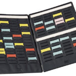 nobo T-kaarten mini-planner, portable, voor grootte 1,5