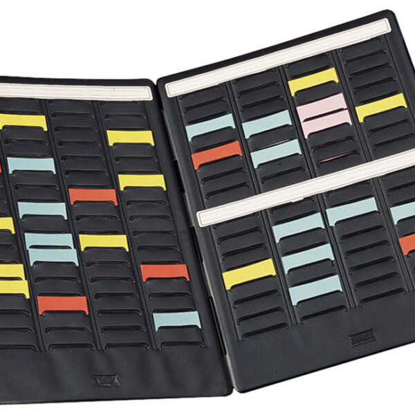 nobo T-kaarten mini-planner, portable, voor grootte 1,5