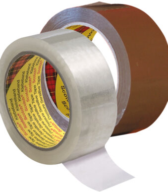 Verpakkingsplakband 309, bruin, 50 mm x 66 m