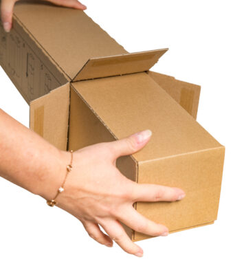 SMARTBOXPRO telescoophuls voor verlenging van verzendkokers