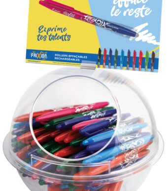 PILOT rollerball frixion ball 07, 0,35 mm, 108 in display