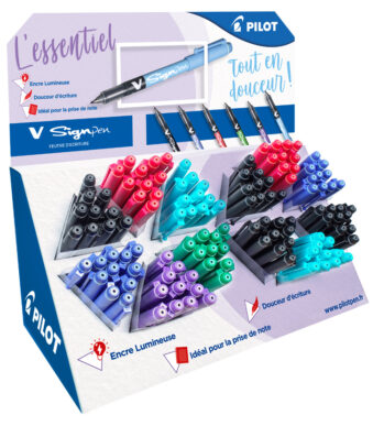 PILOT fineliner V Sign Pen, 0,6mm, 144 stuks in display