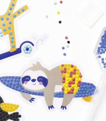 Diamantbordurij Set Skateboard