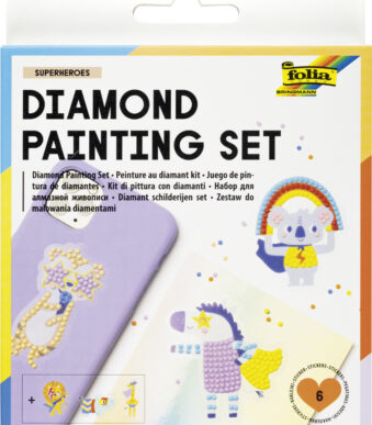 Diamantschilderset Superhelden