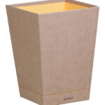 Rhodia prullenbak, taupe