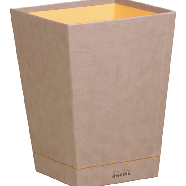 Rhodia prullenbak, taupe