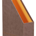 Bureausorteerstandaard, DIN A4, chocoladebruin