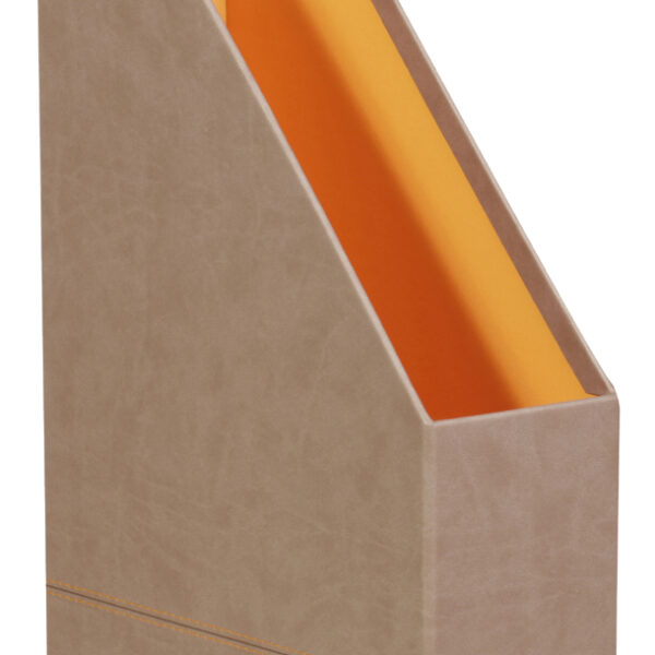 Rhodia bureaubladportefeuille, A4-formaat, taupe kleur.
