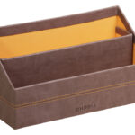 Rhodia Brievenbak, 2 Vakken, Chocoladebruin