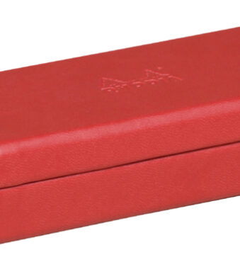 Rhodia koepeninkttas, klaproos rood.