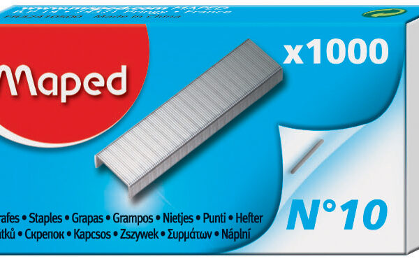 Maped nietjes nr. 10, verzinkt, kleinverpakking